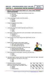 Soal Tematik Kelas 1 Sd - Piffle me