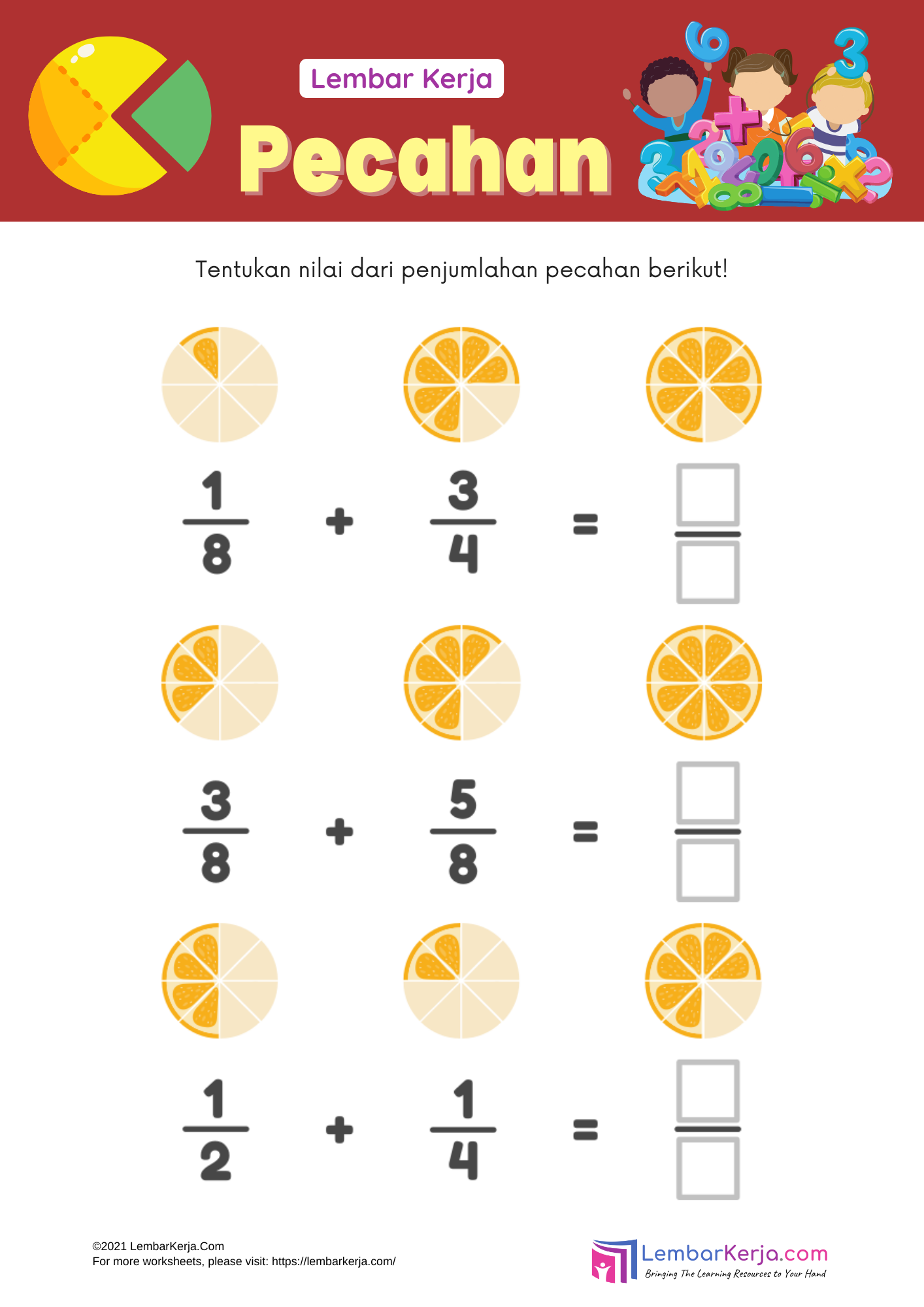 5 Rahasia Mudah Memahami Contoh Soal Matematika Pecahan untuk SD Kelas 3 Agar Anak Pintar 5 Rahasia Mudah Memahami Contoh Soal Matematika Pecahan untuk SD Kelas 3 Agar Anak Pintar