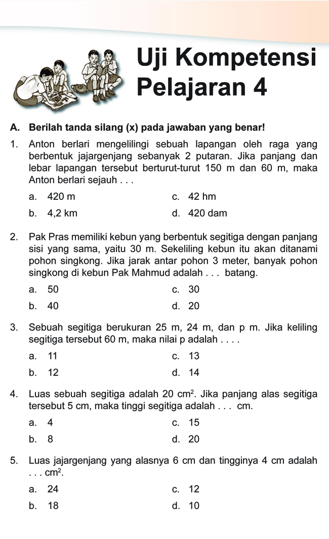 Bank soal ipa ulangan umum kelas 4 sd semester 1 STAIMMKML ac id