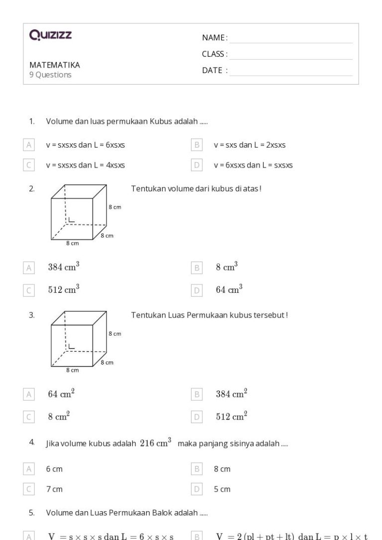 Wajib Tahu! Contoh Soal Matematika Kelas 5 3.7.2 menganalisisunsurdan volume kubus 2026 Wajib Tahu! Contoh Soal Matematika Kelas 5 3.7.2 menganalisisunsurdan volume kubus 2026