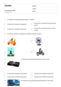 Menggali Kekuatan Alam Sumber Energi untuk Kehidupan Kita IPA Kelas 4