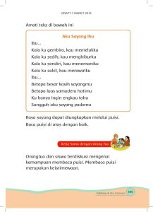 Kumpulan Puisi Orang Tua