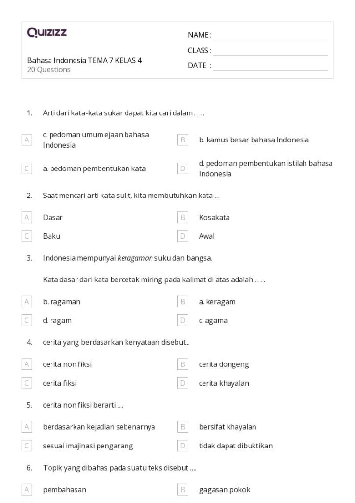 Ternyata 5 Soal Tema 7 Kelas 4 Bahasa Indonesia Ada di 15+ Film Terbaik Park Ji Hyun