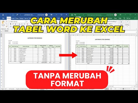 7 trik mengubah tabel word ke excel agar angka tidak berubah 000 yang jarang diketahui