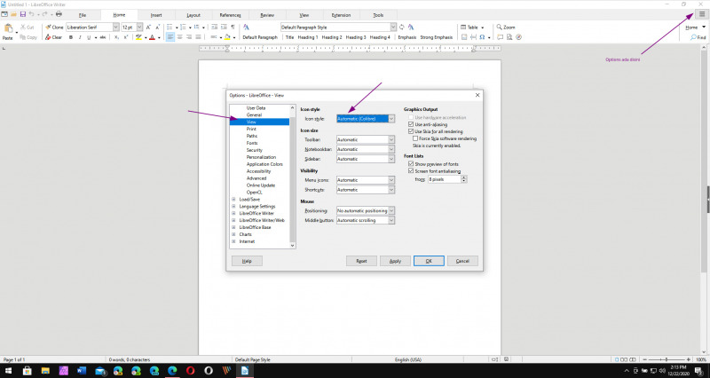 Ternyata Semudah Ini Mengubah Tampilan Libre Office Seperti Word yang Selama Ini Kamu Cari