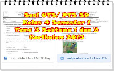 Rahasia Skor Tinggi Kerjakan Soal PTS Tema 3 Subtema 1 dan 2 Kelas 4 yang Wajib Tahu Rahasia Skor Tinggi Kerjakan Soal PTS Tema 3 Subtema 1 dan 2 Kelas 4 yang Wajib Tahu